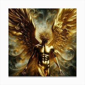 Golden Angel 6 Canvas Print