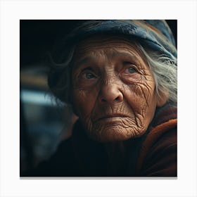 Old Women Canvas Print
