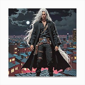 White Wolf Canvas Print