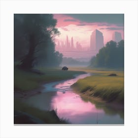 Cityscape 1 Canvas Print