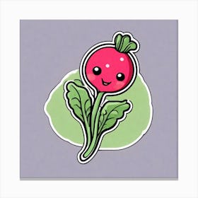 Radish 42 Canvas Print