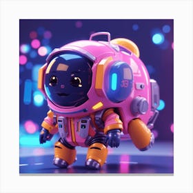 Cosmonaut 4 Canvas Print