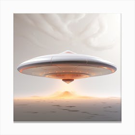 Alien Spaceship 2 Canvas Print