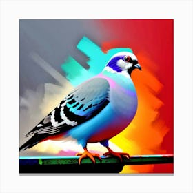 Pigeon 18 Canvas Print