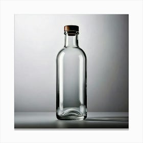 Firefly Transparent, Glass, Bottle, Simple, Smooth, Minimalistic, Rounded, Flat, Functional, Design, (10) Canvas Print