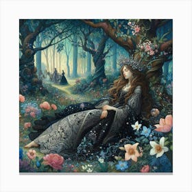 Queen Of The Forest Canvas Print