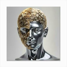 Head Of A Man Canvas Print