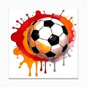 Soccer Ball 2 Canvas Print