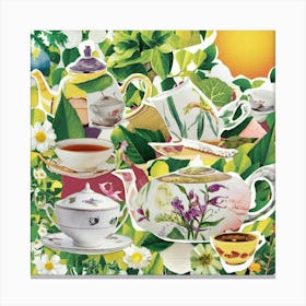 Tea Art 438 Canvas Print