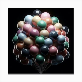 Colorful Balloons 1 Canvas Print