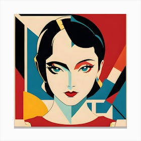 Art Deco Wall Art Print Canvas Print