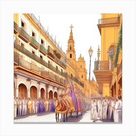 King Of Spain Canvas Print