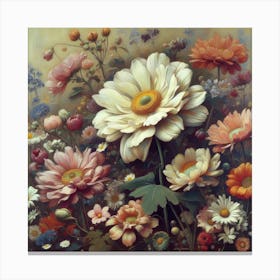 Daisies Canvas Print