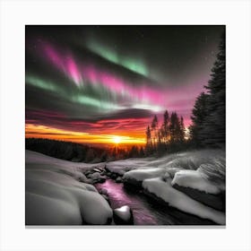 Aurora Borealis 39 Canvas Print