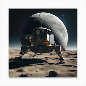 Moon Rover Canvas Print