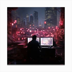 Cyberpunk 3 Canvas Print