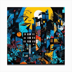 'Cityscape' 1 Canvas Print