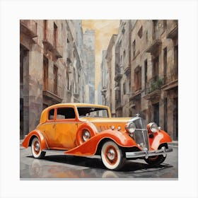 Vintage Car 4 Canvas Print