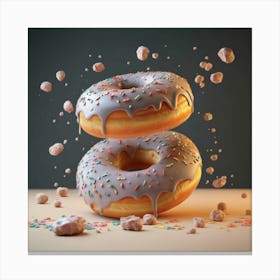 Donuts Canvas Print