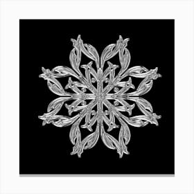 Snowflake Canvas Print