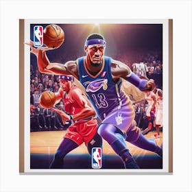 Nba nba Canvas Print