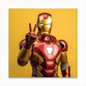 Peace Greetings from Ironman Canvas Print