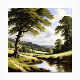 Valley By Edward Scott Canvas Print