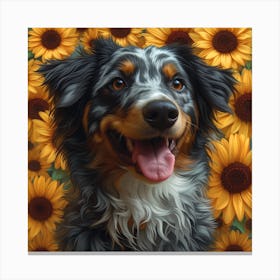 Australian Shepherd Canvas Print