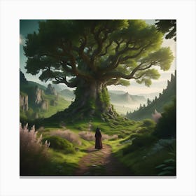 Forest S Hidden Knowledge Canvas Print
