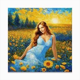 Sunflowersfyh Canvas Print