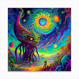 Octopus Canvas Print