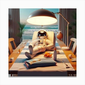 Astronaut Canvas Print