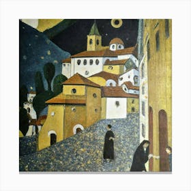 Kirche in Cassone by Gustav Klimt 3 Canvas Print