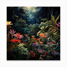 Tropical Jungle Canvas Print