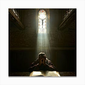 Christian Prayer Canvas Print