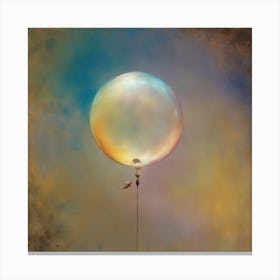 Balloon In The Sky Canvas Print