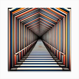 Tunnel Canvas Print