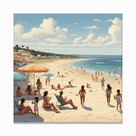 Sydney Beach Canvas Print