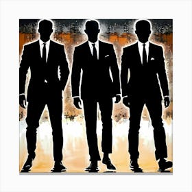 Corporate Shadows: Business As Usual Canvas Print