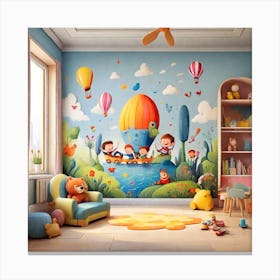Children'S Room Canvas Print