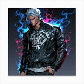 Grimmjow Jaegerjaquez from SONS Canvas Print