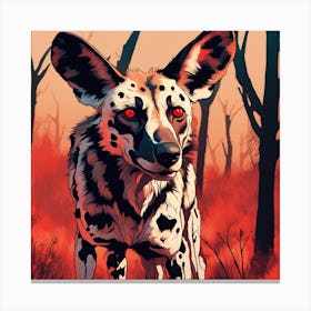 Plight Of The African Wild Dog Canvas Print