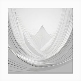 Default Minimal Lines7 Art 0 Canvas Print