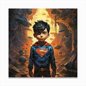 Super Shadows Boy Of Tomorrow Art Print 3 (1) Canvas Print