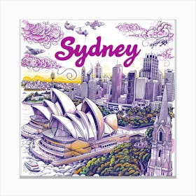 Sydney 5 Canvas Print