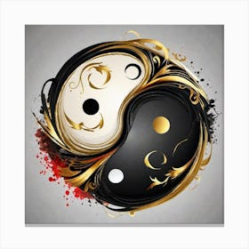 Yin Yang 49 Canvas Print