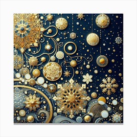 Christmas Ornaments 1 Canvas Print