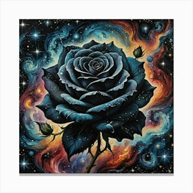 Black Rose Canvas Print