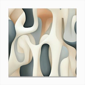 Poster Vertical Geo 2 Canvas Print