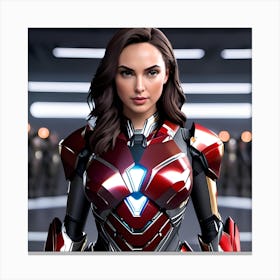 Iron Woman 3 Canvas Print